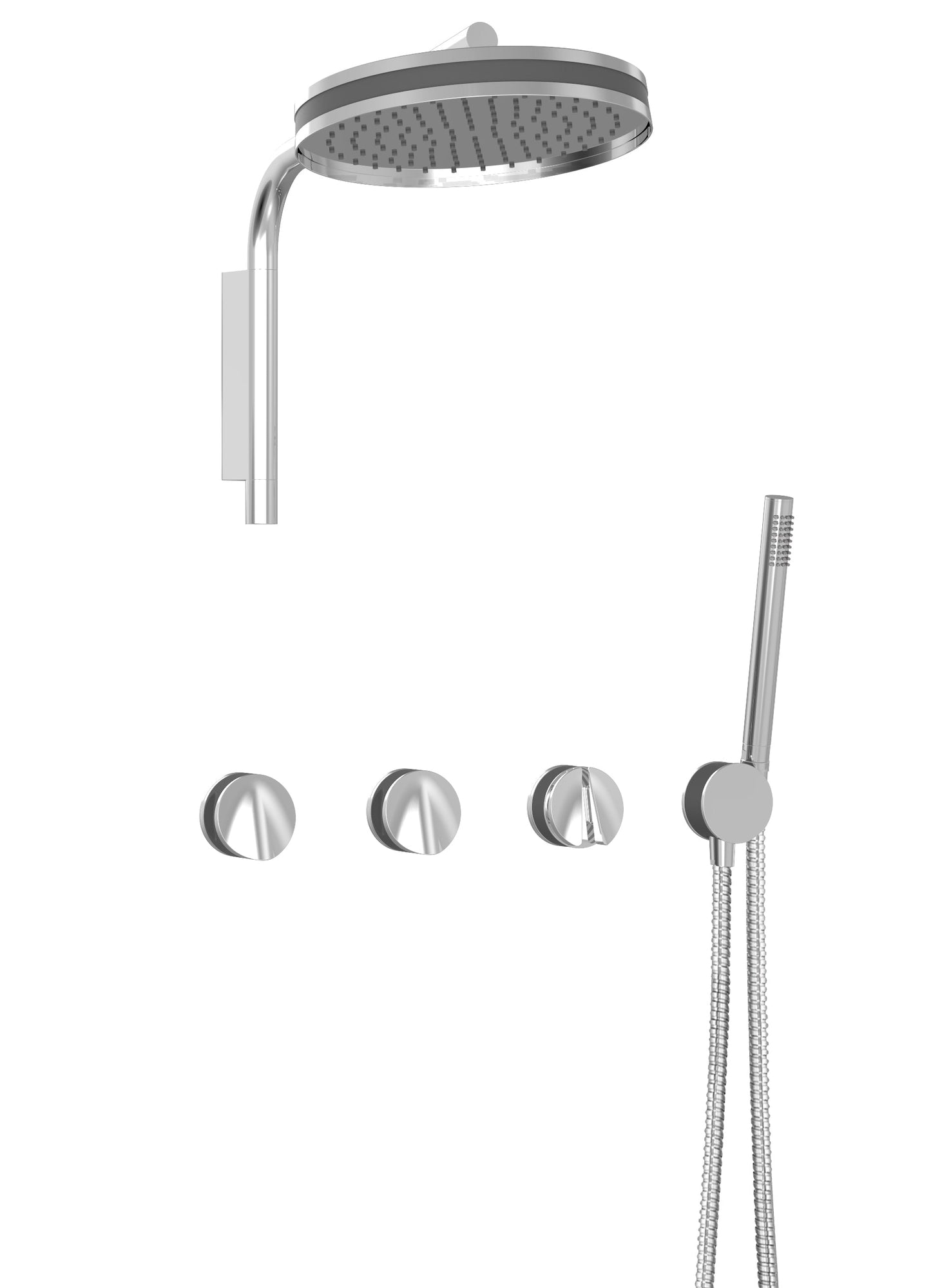 Baril Complete Thermostatic Shower Set (FLORA B47 3302)