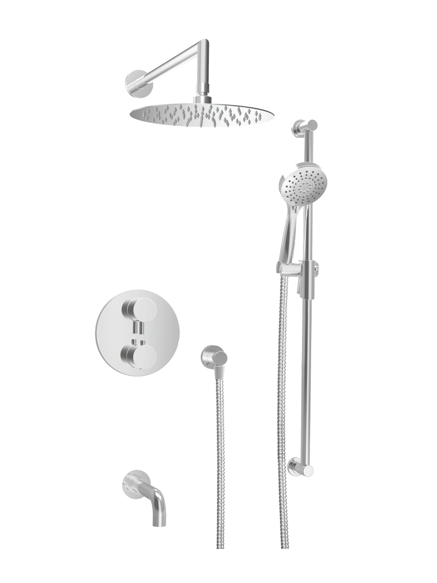 Baril Complete Thermostatic Pressure Balance Shower Kit ( ZIP B66 4316)