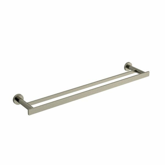 Riobel Paradox Modern Double 24" Towel Bar- Brushed Nickel