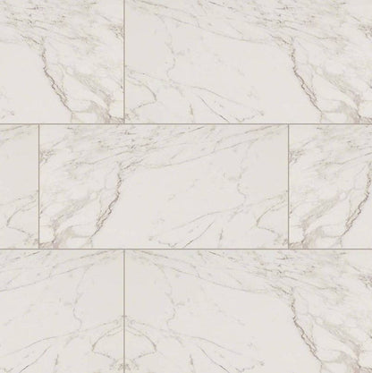 MSI Pietra Carrara Matte Porcelain Tile 12" x 24"
