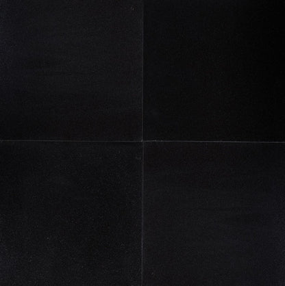 MSI Premium Black Granite Tile Polished 18" x 18"