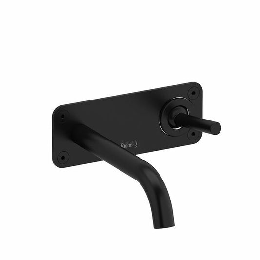 Riobel Riu Transitional Wall Mount Lavatory Faucet- Black