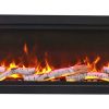 Remii 74″ Bronze Colored Surround for WM 74″– Smart Electric Fireplace