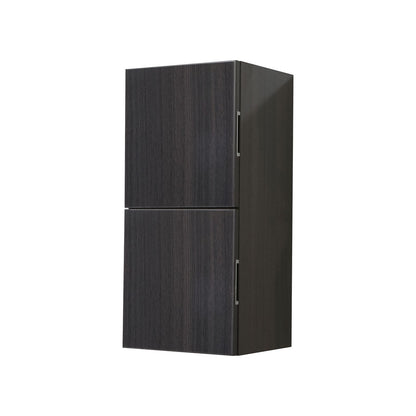 Kube Bath Bliss 12" Wide by 28" High Linen Side Cabinet With Two Doors