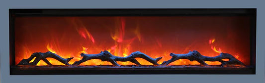 Remii Dark Grey Colored 50″ Colored Surround for Wm-50-b – Electric Fireplace