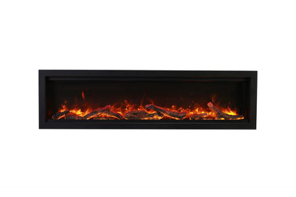 Amantii Symmetry Smart Indoor / Outdoor Wifi-enabled Electric Fireplace