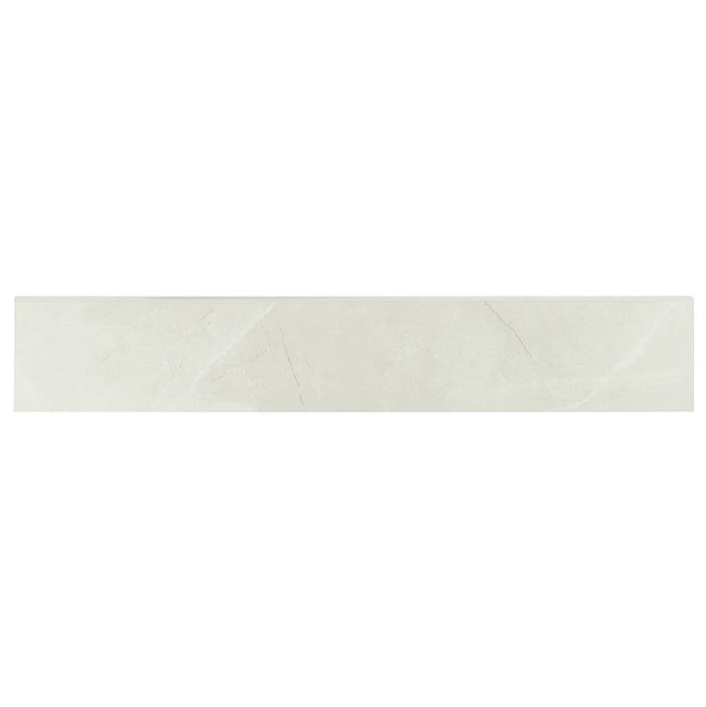 MSI Sande Ivory Bullnose Porcelain Tile Matte 3" x 18"