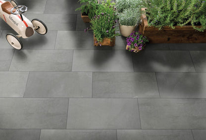 MSI Sande Grey Matte Porcelain Tile 12" x 24"