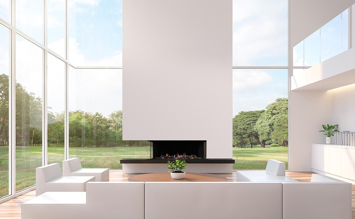 Toscana Peninsula Gas Fireplace