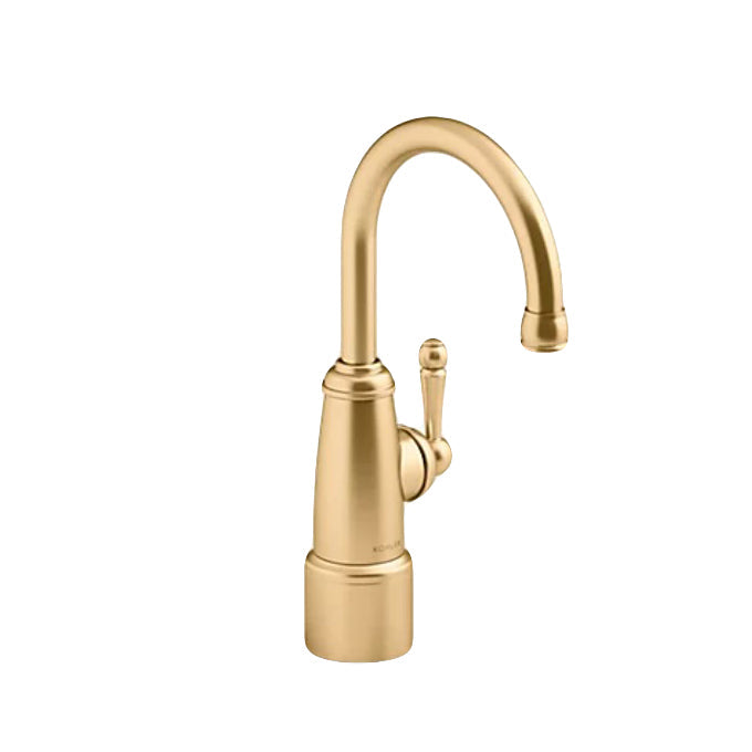 Kohler Wellspring Drinking Tap Beverage Faucet In Vibrant Brushed Moderne Brass Finish