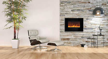 Amantii WM-FM-26-3623-BG Electric Fireplace