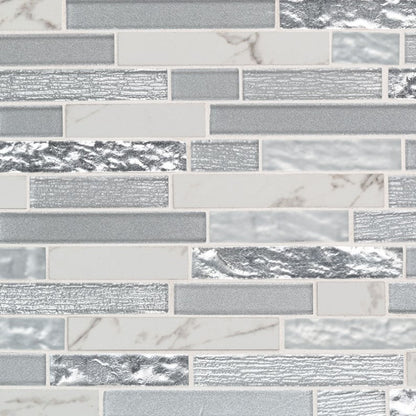 MSI Backsplash and Wall Tile Whistler Ice Interlocking 8mm