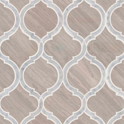 MSI Backsplash and Wall Tile White Quarry Savona Mosaic Tile 10mm