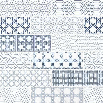 MSI Backsplash and Wall Tile Zouli Encaustic Subway Tile 2" x 6" 8mm