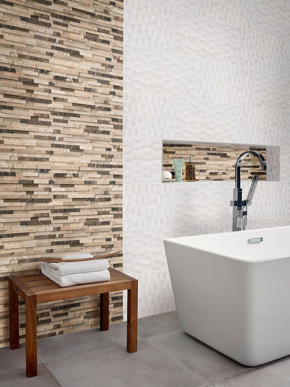 MSI Adella Viso Gris Matte Satin Ceramic Tile 12" x 24"