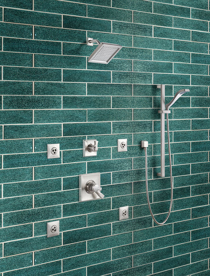 MSI Backsplash and Wall Tile Anacapri Glass Mosaic Subway Tile 3" x 12" 8mm