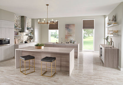 MSI Backsplash and Wall Tile Angora Herringbone Polished Marble Tile