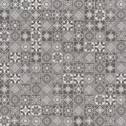 MSI Backsplash and Wall Tile Anya Charcoal Porcelain Tile 2" x 2" 12" x 12"