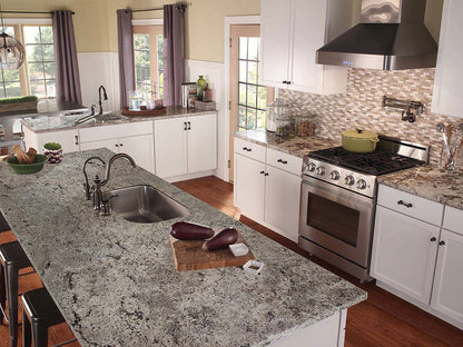 MSI Backsplash and Wall Tile Arctic Storm 0.625" x 2" Brick Pattern Marble Tile