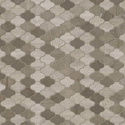 MSI Backsplash and Wall Tile Arctic Storm Arabesque Multi Finish