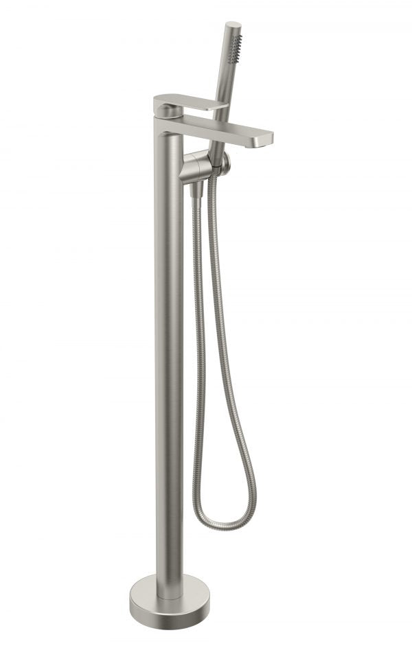 Baril PETITE B04 Floor-Mounted Tub Filler With Hand Shower