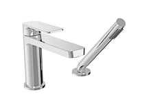 Baril 2-Piece Deck Mount Tub Filler With Hand Shower (PETITE B04 1249)