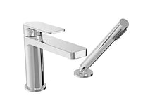Baril 2-Piece Deck Mount Tub Filler With Hand Shower (PETITE B04 1249)