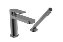 Baril 2-Piece Deck Mount Tub Filler With Hand Shower (PETITE B04 1249)