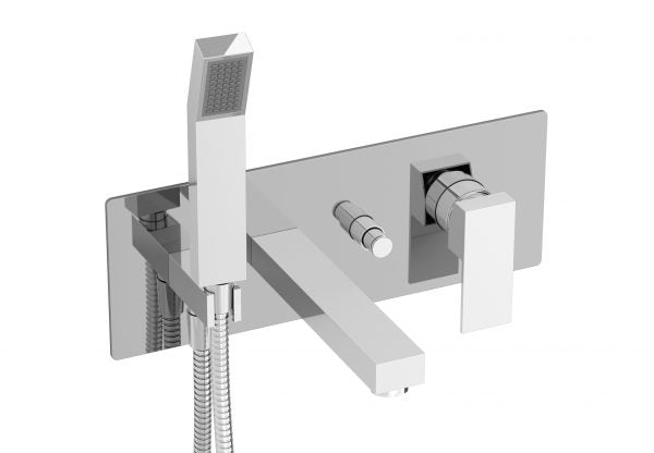 Baril REC B05 Wall-Mounted Tub Faucet With Hand Shower
