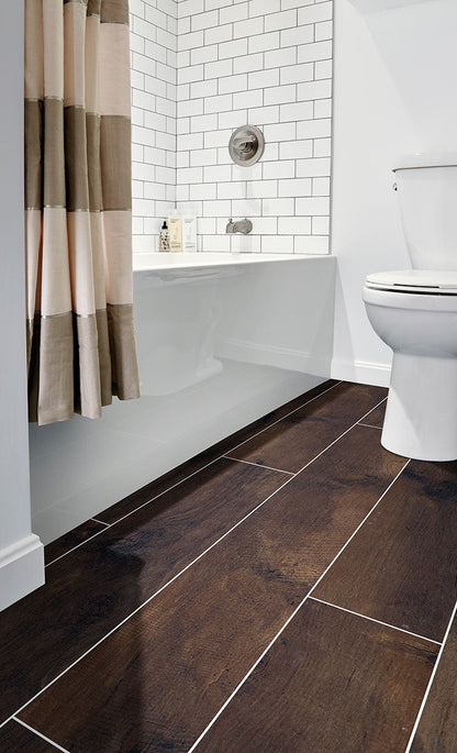 MSI Country River Bark Wood Look Porcelain Tile Matte 6" x 36"