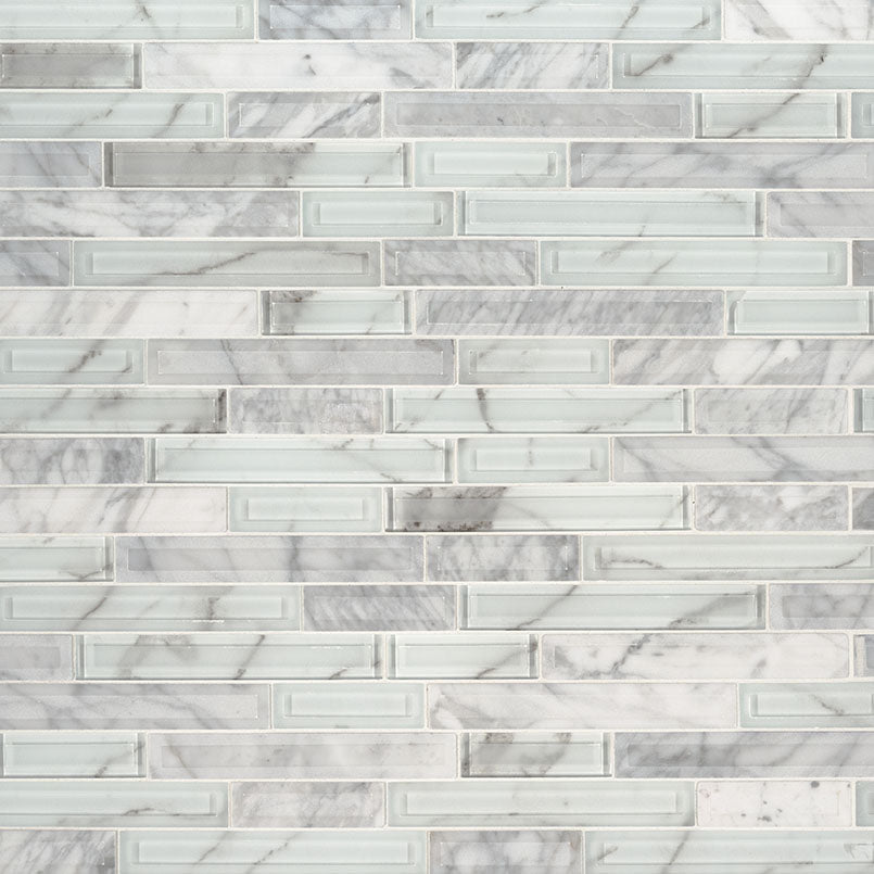 MSI Backsplash and Wall Tile Blocki Blanco Interlocking Pattern 8mm