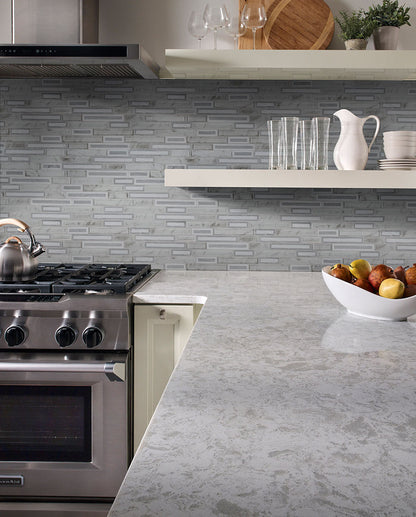 MSI Backsplash and Wall Tile Blocki Grigio Interlocking Pattern 8mm