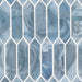 MSI Backsplash and Wall Tile Blue Shimmer Picket Glass Tile 6mm