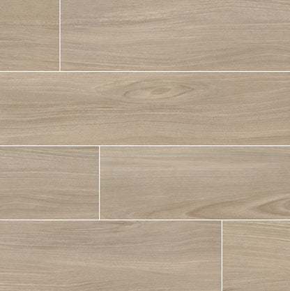MSI Saddle Matte Porcelain Wood Tile 10" x 40"
