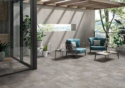MSI Brixstyle Gris Matte Porcelain Tile 12" x 24" 10mm