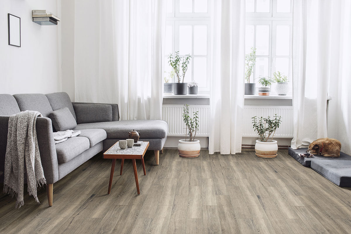 MSI Antoni Café Porcelain Wood Tile 6" x 36" Matte