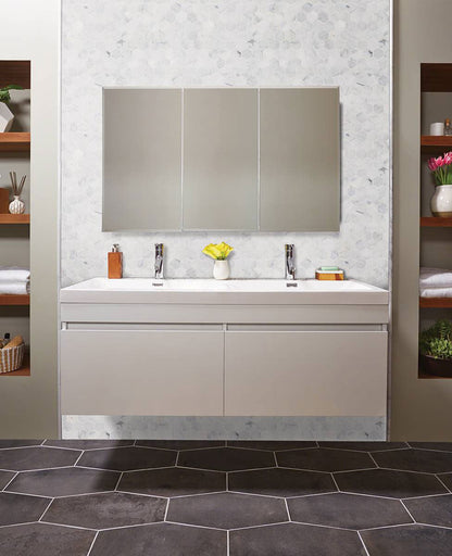 MSI Backsplash and Wall Tile Calacatta Cressa 2" Hexagon Mosaic Honed 12" x 12"
