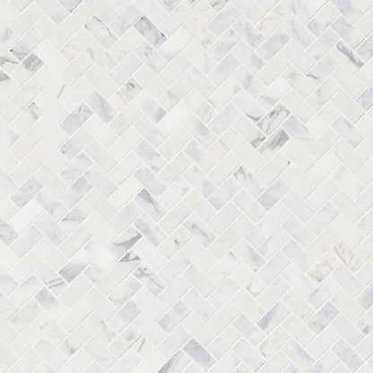 MSI Backsplash and Wall Tile Calacatta Cressa Herringbone Honed