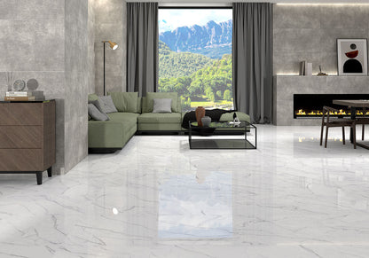 MSI Flooring Porcelain Tile Calacatta Venato 12" x 24" Matte