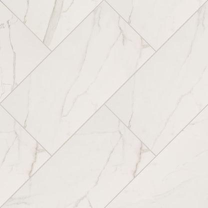 MSI Flooring Porcelain Tile Calacatta Venato 12" x 24" Matte