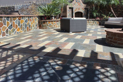 MSI Flooring Slate Tile California Gold 12" x 12"