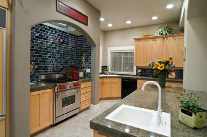 MSI Backsplash and Wall Tile Carbonita Subway Glass Tile 11.75" x 11.75"