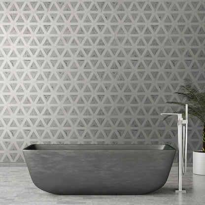 MSI Backsplash and Wall Tile Carrara White Faceted Polished