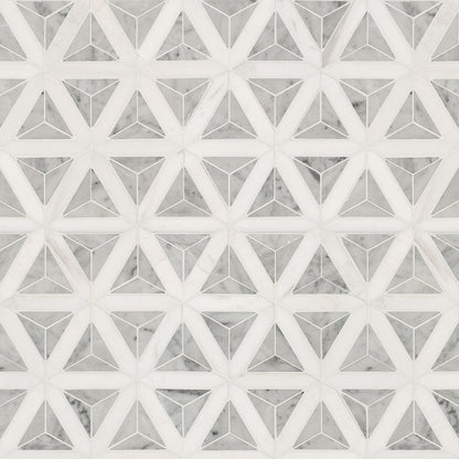 MSI Backsplash and Wall Tile Carrara White Faceted Polished