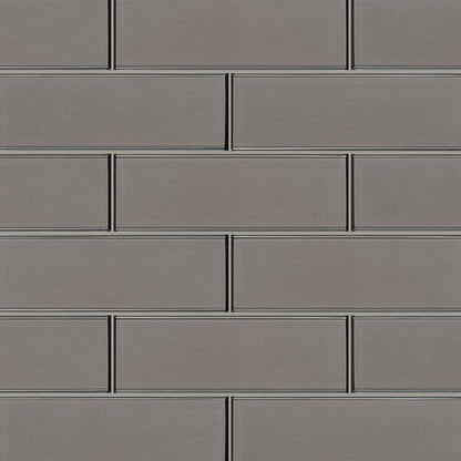 MSI Backsplash and Wall Tile Champagne Bevel Glass Tile 4" x 12"