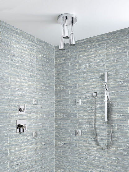 MSI Backsplash and Wall Tile Chilcott Treasure Glossy Glass Tile 3" x 12" 8mm