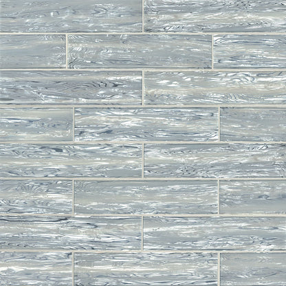 MSI Backsplash and Wall Tile Chilcott Treasure Glossy Glass Tile 3" x 12" 8mm