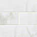 MSI Classique Carrara White Glossy Ceramic Subway Tile 4