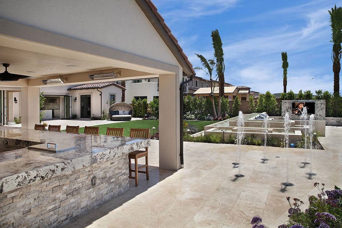 MSI Hardscaping Stacked Stone Panel Silver Travertine 6" x 24"