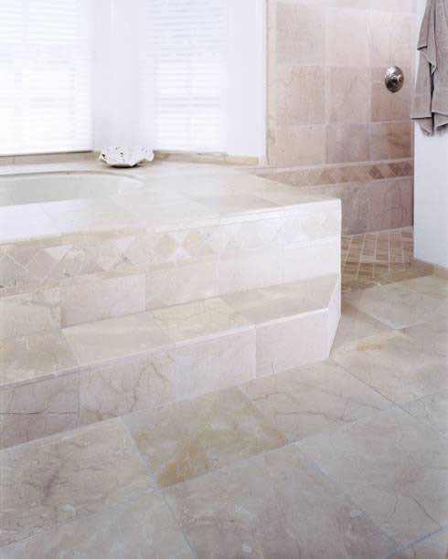 MSI Crema Marfil Classic Honed Marble Tile 12" x 12"